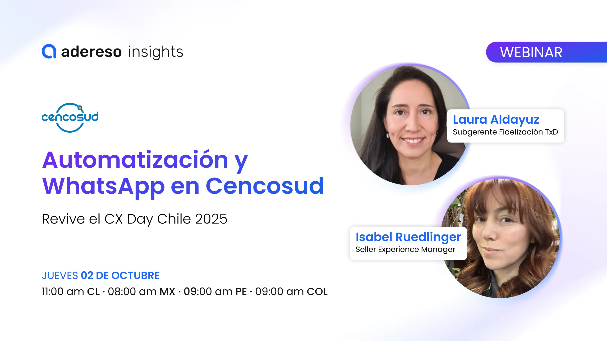 Cómo Cencosud Transformó su Atención al Cliente Automatizando WhatsApp | CX Day 2025
