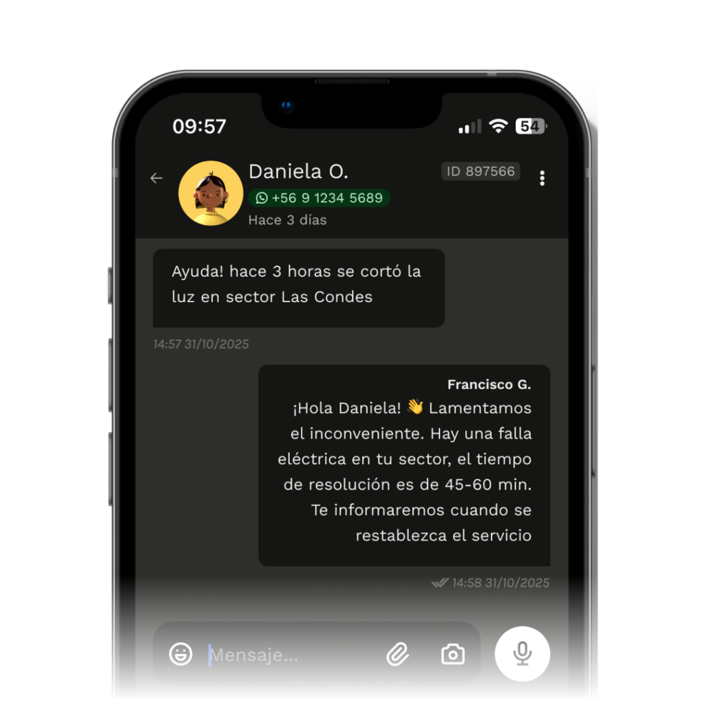Responde en todos tus canales desde la app