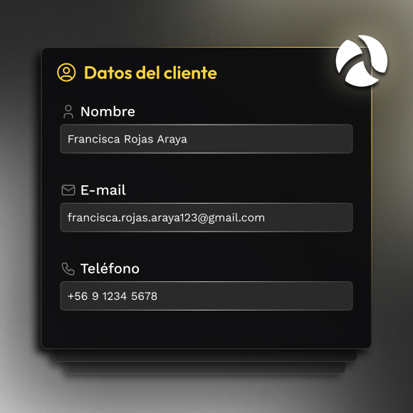 Acceso instantáneo a la información del cliente