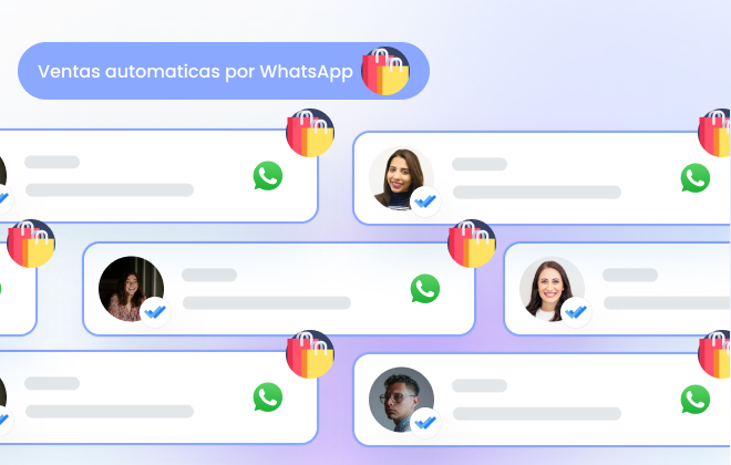 Convierte miles de conversaciones en ventas automáticas