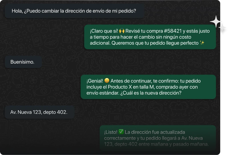 Respuestas asistidas